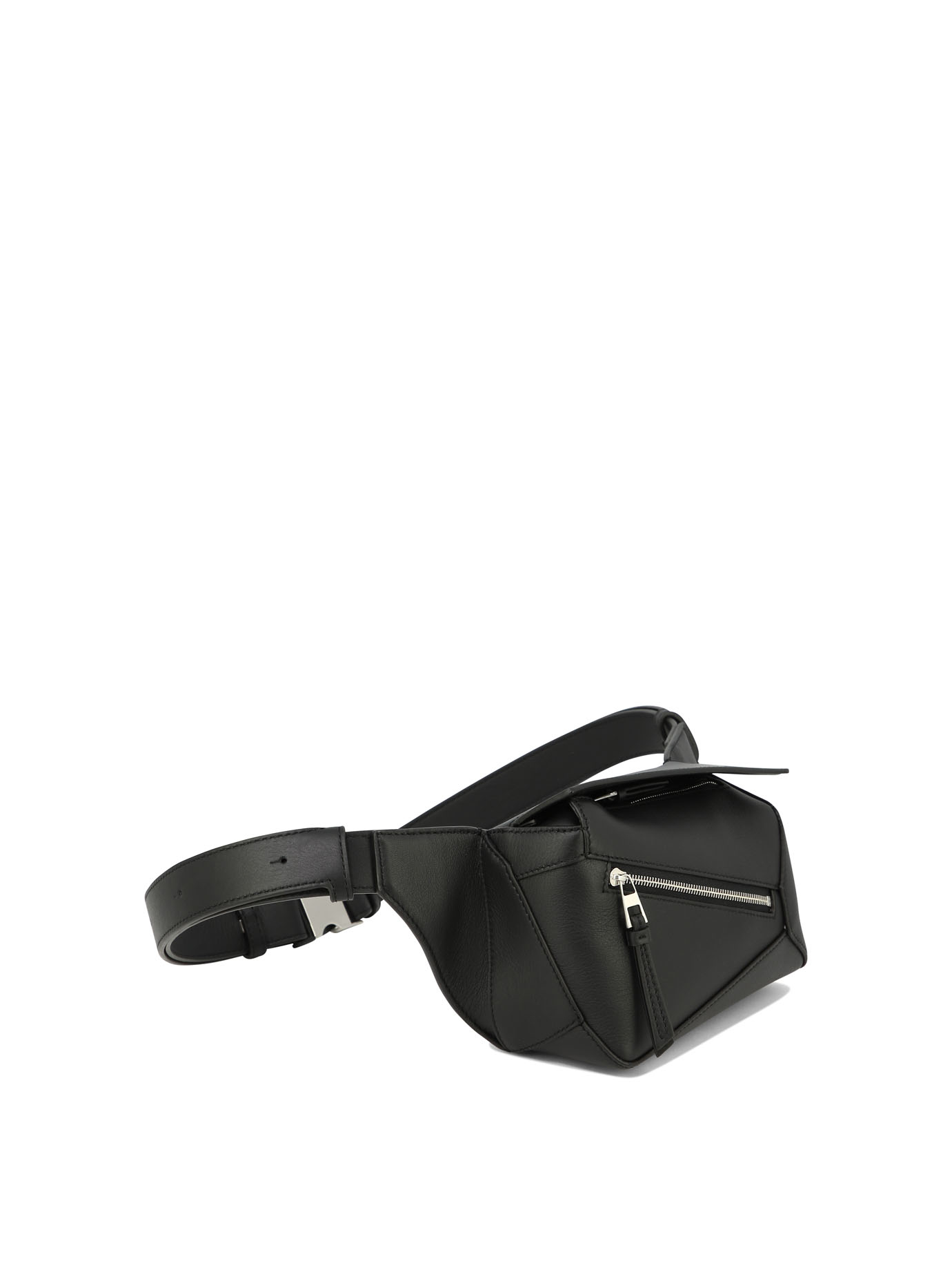 LOEWE Black   Puzzle Mini belt bag